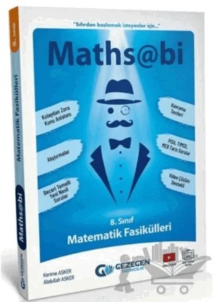 8. Sınıf Matematik Mathsabi Fasikül – Kolektif – Gezegen Yayıncılık kitap kapağı