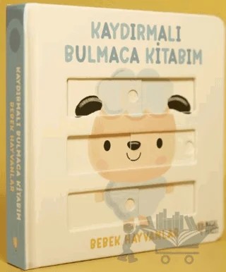 Kaydırmalı Bulmaca Kitabım - Bebek Hayvanlar – Kolektif – Masalperest kitap kapağı