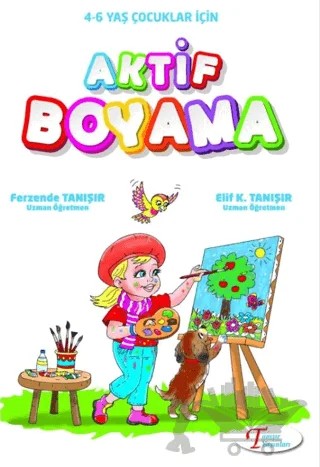 Aktif Boyama – Ferzende Tanışır, Elif K. Tanışır – Tanışır Yayınları kitap kapağı