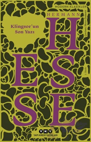 Klingsor’un Son Yazı – Hermann Hesse – Yapı Kredi Yayınları kitap kapağı