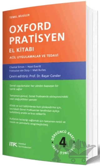Oxford Pratisyen El Kitabı – Chantal Simon, Francoise Van Dorp, Hazel Everitt, Matt Burkes – İstanbul Tıp Kitabevi kitap kapağı