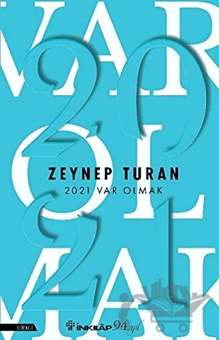 2021 Var Olmak – Zeynep Turan – İnkılap Kitabevi kitap kapağı