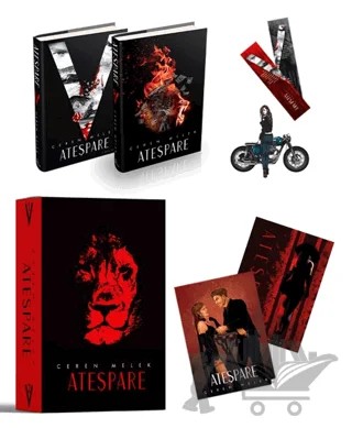 Ateşpare Serisi Set (2 Kitap) – Ceren Melek – Ephesus Yayınları kitap kapağı