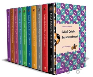 Evliya Çelebi Seyahatnamesi 10 Kitap (Takım) – Evliyâ Çelebi – Yeditepe Yayınevi kitap kapağı
