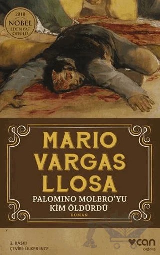 Palomino Molero’yu Kim Öldürdü – Mario Vargas Llosa – Can Yayınları kitap kapağı