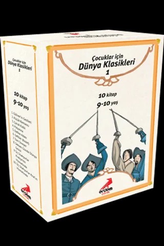 Dünya Çocuk Klasikleri 1 (10 Kitap) – Kolektif – Erdem Çocuk kitap kapağı