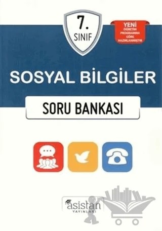 7. Sınıf Sosyal Bilgiler Soru Bankası – Kolektif – Asistan Yayınları kitap kapağı