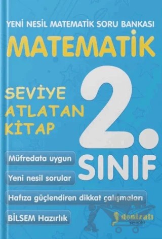 2. Sınıf Yeni Nesil Matematik Soru Bankası – Nail Çiftçi – Denizatı Yayıncılık kitap kapağı