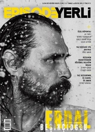 Episode İki Aylık Dizi Kültürü Dergisi Sayı: 15 Temmuz - Ağustos 2019 – Episode Dergisi kitap kapağı