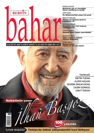 Berfin Bahar Aylık Kültür Sanat ve Edebiyat Dergisi Sayı: 276 Şubat 2021 – Berfin Bahar Dergisi kitap kapağı