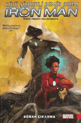 Kötü Şöhretli Demir Adam Cilt: 2 Günah Çıkarma – Brian Michael Bendis – Arka Bahçe Yayıncılık kitap kapağı
