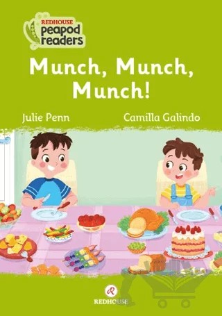 Munch, Munch, Munch! – Julie Penn – Redhouse Kidz Yayınları kitap kapağı