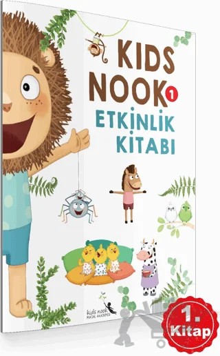 Kidsnook Etkinlik Kitabı - 1 – Kolektif – Kids Nook kitap kapağı