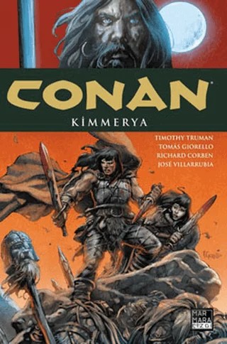 Conan Cilt 01 - Kimmerya – Kolektif – Marmara Çizgi kitap kapağı