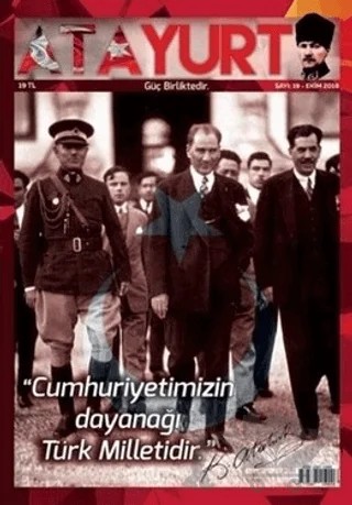 Atayurt Dergisi Sayı: 19 Ekim 2018 – Atayurt Yayınevi kitap kapağı