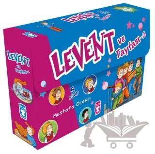 Levent ve Tayfası 2 - 5 Kitap Takım – Mustafa Orakçı – Timaş Çocuk kitap kapağı