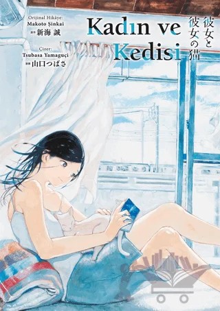Kadın ve Kedisi – Makato Şinkai – Gerekli Şeyler Yayıncılık kitap kapağı