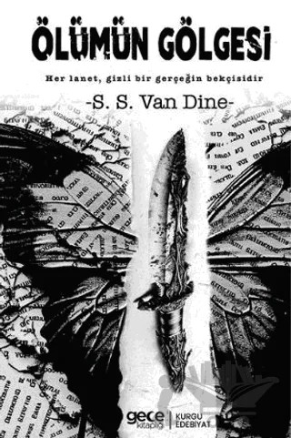 Ölümün Gölgesi – S. S. Van Dine – Gece Kitaplığı kitap kapağı