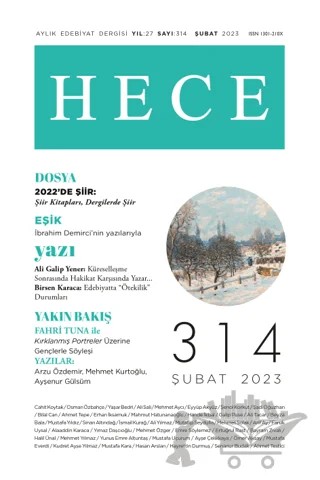 Hece Dergisi - Sayı 314 Şubat 2023 – Hece Dergisi kitap kapağı
