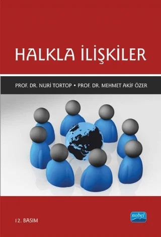 Halkla İlişkiler – Nuri TORTOP, M. Akif Özer – Nobel Akademik Yayıncılık kitap kapağı