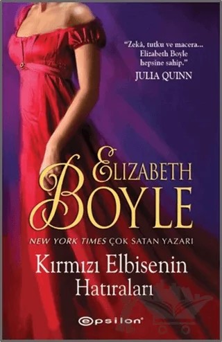 Kırmızı Elbisenin Hatıraları – Elizabeth Boyle – Epsilon Yayınevi kitap kapağı