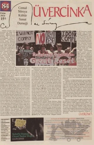 Üvercinka Dergisi Sayı: 84 Ekim 2021 – Üvercinka Dergisi kitap kapağı