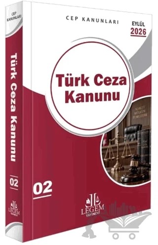 Türk Ceza Kanunu – Kolektif – Legem Yayınevi kitap kapağı