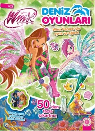 Winx Club - Deniz Oyunları 3 – Iginio Straffi – Artemis Yayınları kitap kapağı