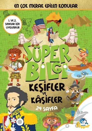 Keşifler ve Kaşifler – Derya Erdoğmuş – Minik Flipper kitap kapağı
