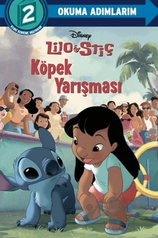 Disney Lilo ve Stiç - Köpek Yarışması – Nicole Johnson – Beta Kids kitap kapağı