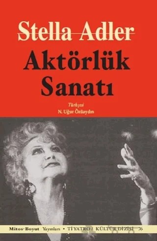 Aktörlük Sanatı – Stella Adler – Mitos Boyut Yayınları kitap kapağı