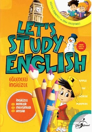 Let’s Study English – Kolektif – Çocuk Gezegeni kitap kapağı