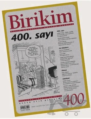 Birikim Aylık Sosyalist Kültür Dergisi Sayı: 400 – Birikim Yayınları kitap kapağı