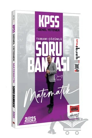 2025 KPSS Genel Yetenek Tamamı Çözümlü Matematik Soru Bankası – Deniz Atalay – Yargı Yayınevi kitap kapağı