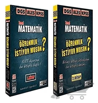Matematik Öğrenmek İstiyor musun? Video Çözümlü (2 Kitap Takım) – Özgen Bulut, Saadet Bulut – Tasarı Eğitim Yayınları kitap kapağı