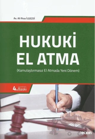 Hukuki El Atma – Ali Rıza İlgezdi – Seçkin Yayıncılık kitap kapağı