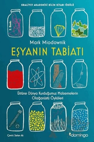 Eşyanın Tabiatı – Mark Miodownik – Domingo Yayınevi kitap kapağı