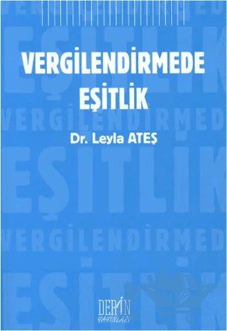 Vergilendirmede Eşitlik – Leyla Ateş – Der Yayınları kitap kapağı