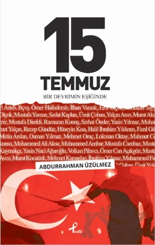 15 Temmuz – Abdurrahman Üzülmez – Profil Kitap kitap kapağı