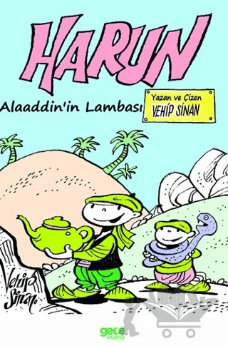 Harun - Alaaddin’in Lambası – Vehip Sinan – Gece Kitaplığı kitap kapağı
