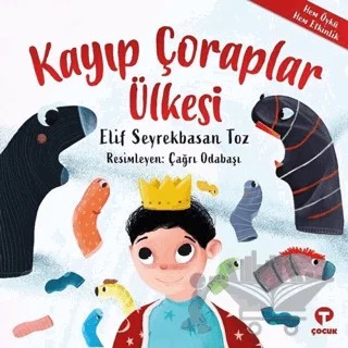 Kayıp Çoraplar Ülkesi – Elif Seyrekbasan Toz – Turkuvaz Çocuk kitap kapağı