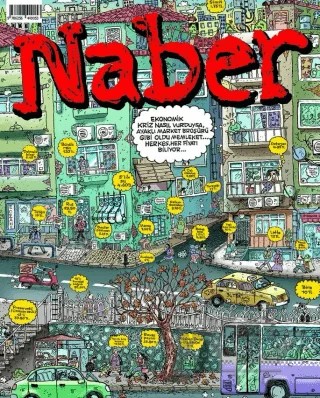 Naber Sayı 8 – Komikşeyler Yayıncılık kitap kapağı
