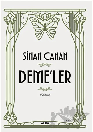 Deme'ler – Sinan Canan – Alfa Yayınları kitap kapağı