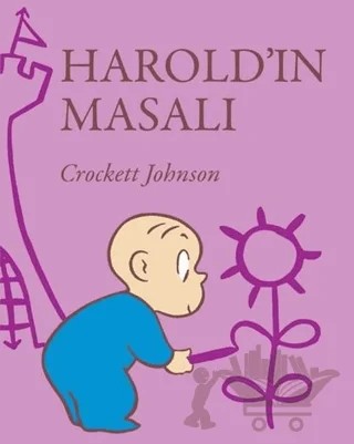 Harold'ın Masalı – Crockett Johnson – Can Çocuk Yayınları kitap kapağı