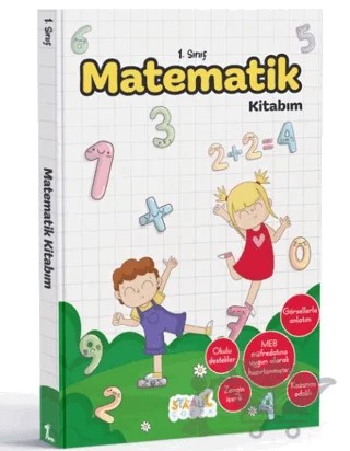 İlkokul 1. Sınıf Kaynak Kitapları Serisi / Matematik Kitabım (Yeni Müfredat) – Kolektif – Staau Çocuk kitap kapağı