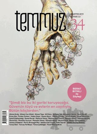 Temmuz Aylık Edebiyat, Sanat ve Fikriyat Dergisi Sayı: 34 Ağustos 2019 – Temmuz Dergisi kitap kapağı