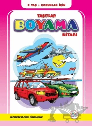 Taşıtlar Boyama Kitabı – Kolektif – Gülbey Yayınları kitap kapağı
