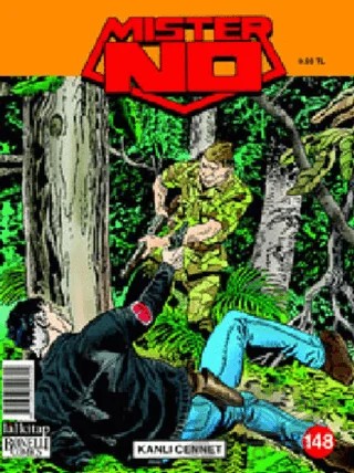 Mister No Sayı: 148 Kanlı Cennet – Lal Kitap kitap kapağı