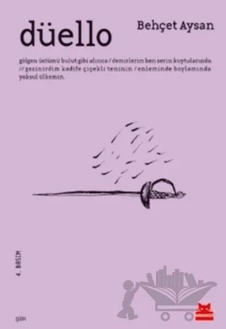 Düello – Behçet Aysan – Kırmızı Kedi Yayınevi kitap kapağı