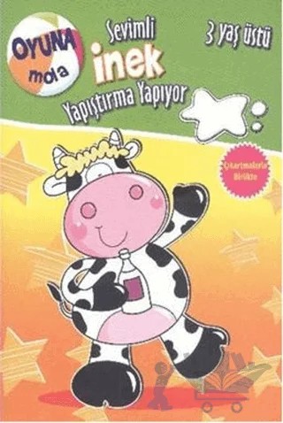 Oyuna Mola : Sevimli İnek Yapıştırma Yapıyor – Kolektif – Parıltı Yayınları kitap kapağı